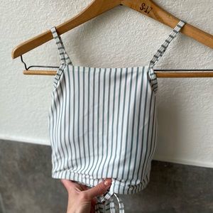 Albion Fit Swimwear Bikini Top | sz Medium | High Neck | GUC